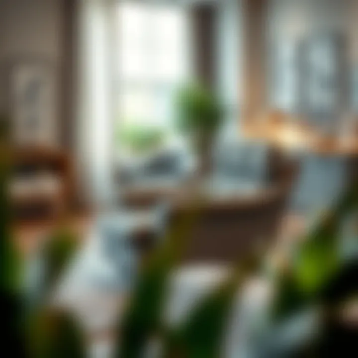 Modern Gray Recliner in Living Room Modern small gray recliner in a stylish living room setting