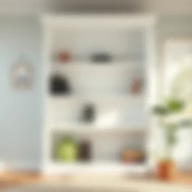 Maintenance tips for a durable white bookcase