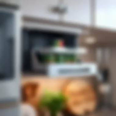 Modern Design of an Under Cabinet Can Opener Sleek under the cabinet can opener showcasing modern design