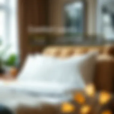 Infographic illustrating the relationship between pillow insert sizes and comfort levels