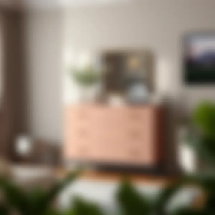 Elegant Malm chest showcasing sleek design and ample storage