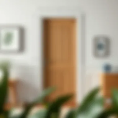 Specifications of 30 Inch Interior Door Slab Detailed specifications of a 30 inch interior door slab highlighting measurements and features