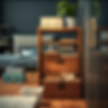 Enhancing Home Organization with Narrow File Boxes Narrow file box enhancing home organization