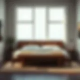 Quality wood slats showcased in a serene bedroom setting