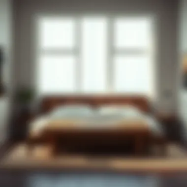 Quality wood slats showcased in a serene bedroom setting