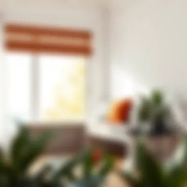 Modern window reading bench in a bright room